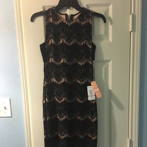 Gianni Bini Black lace dress